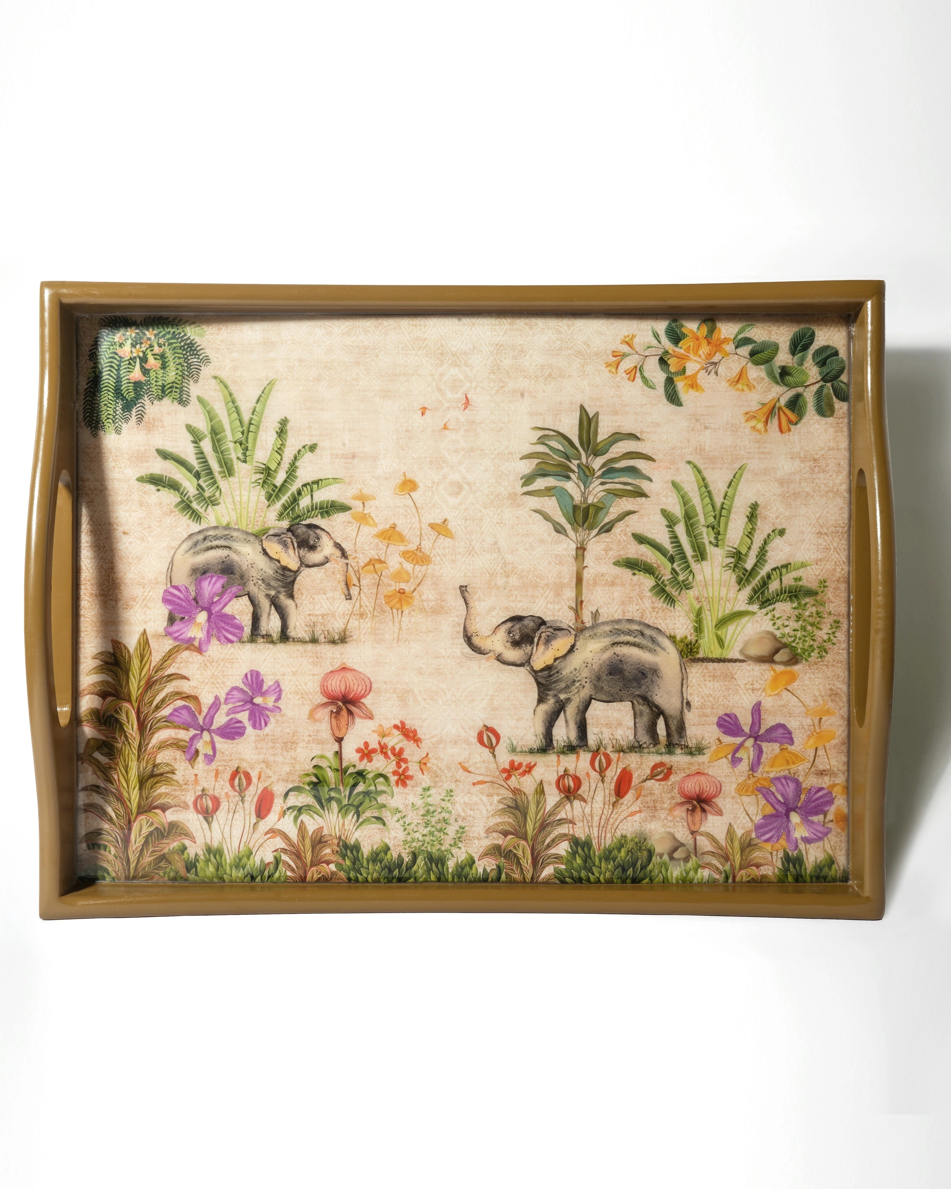 Elephant Tropical Tray-Extra Large
