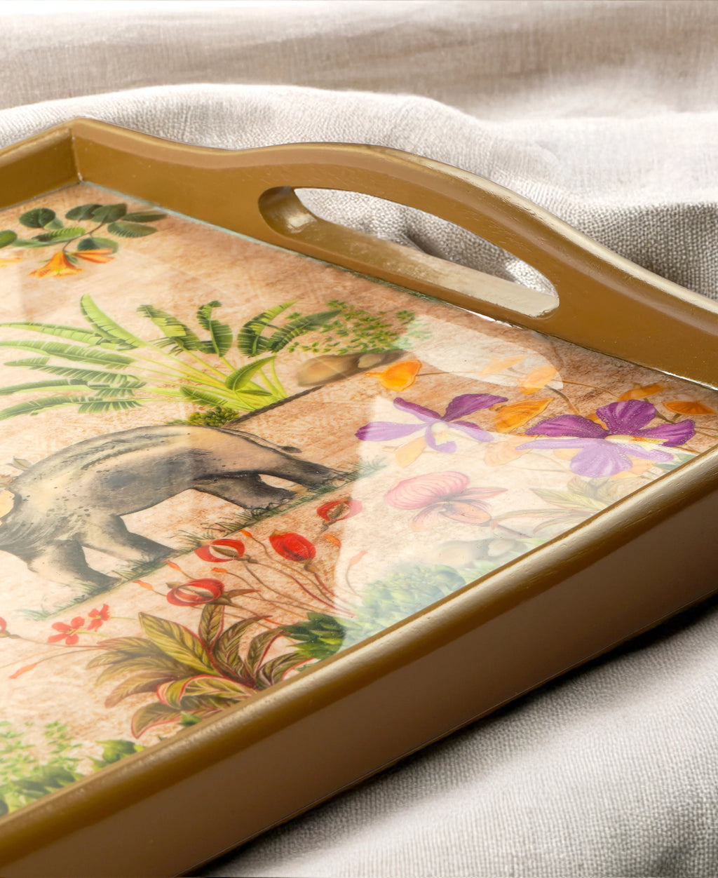 Elephant Tropical Garden Tray- Large