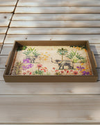 Elephant Tropical Tray- Medium