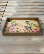 Elephant Tropical Tray- Medium