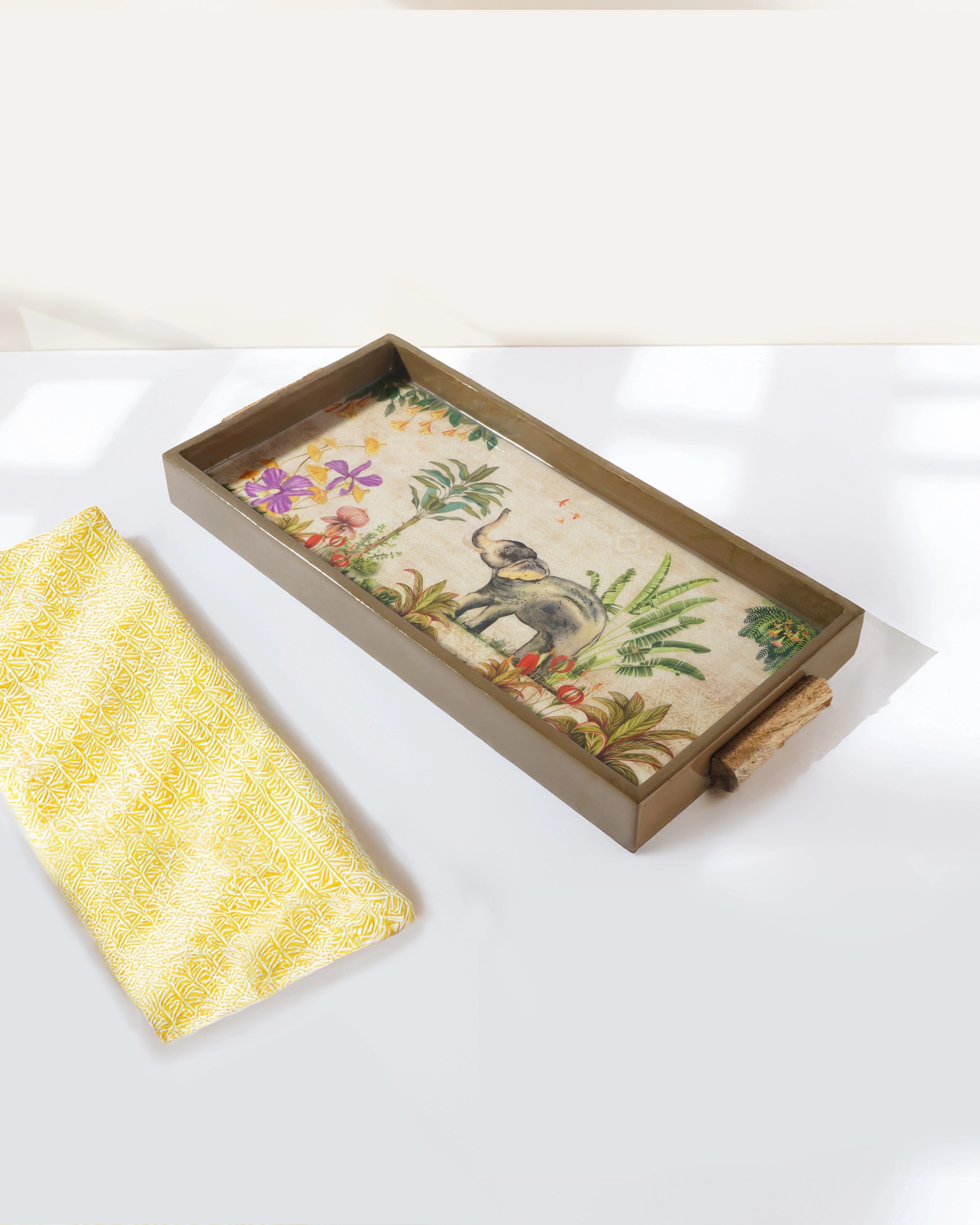 Elephant Tropical Tray- small
