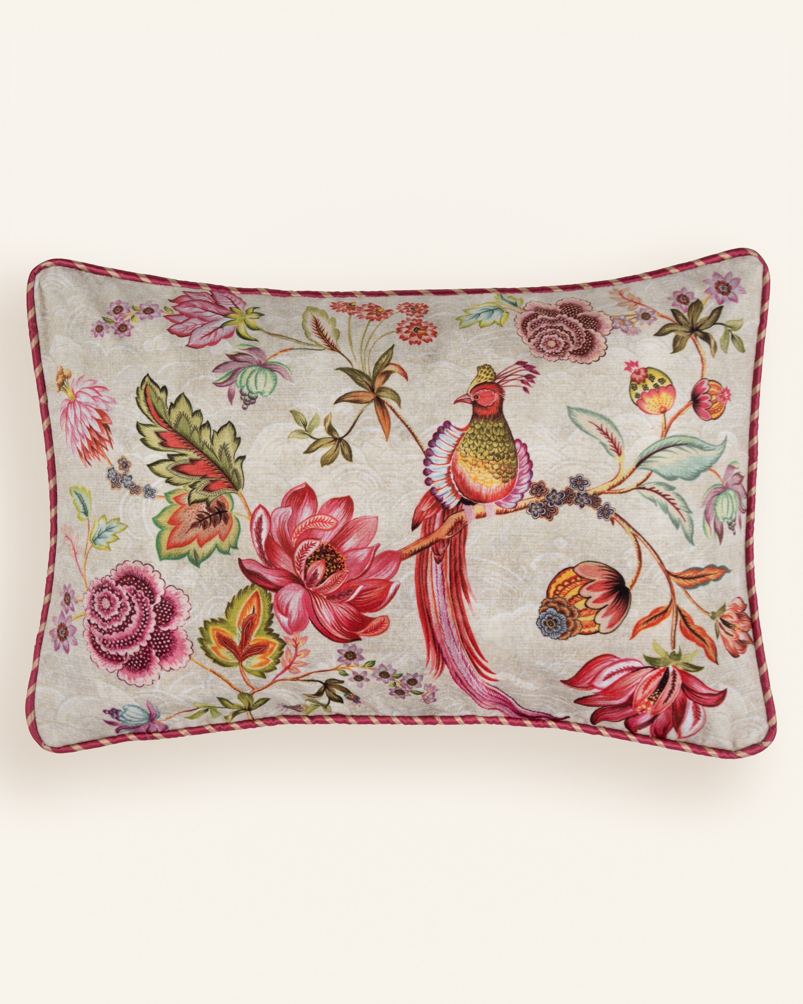Chintz Baige Cushion slim