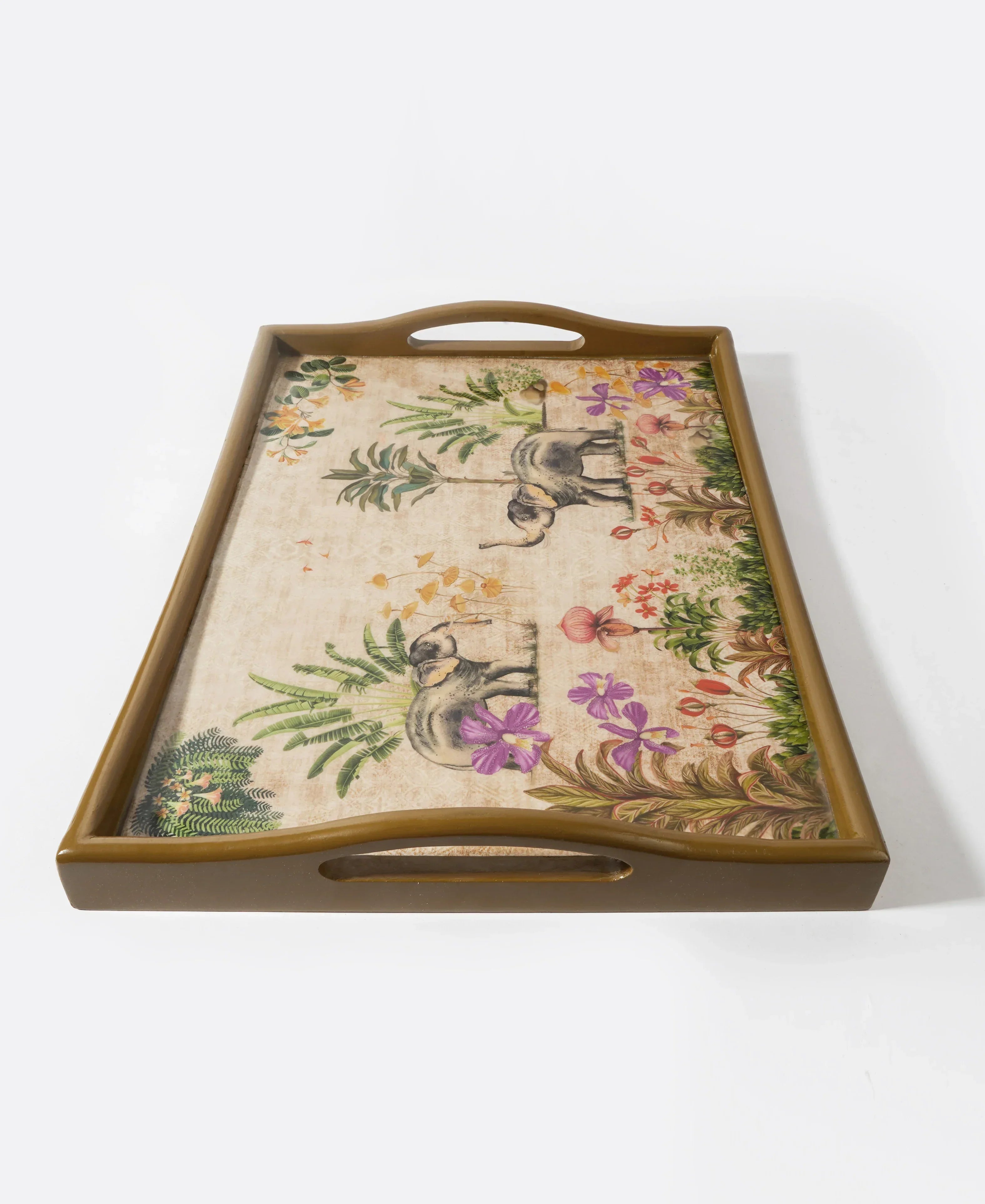 Elephant Tropical Tray- Large