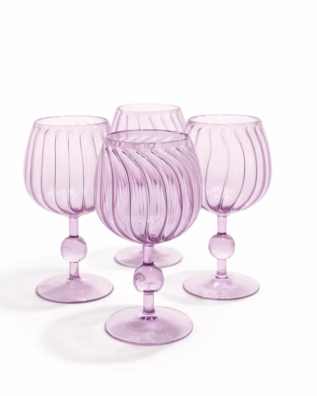 PURPEL GOBLET Set Of 4