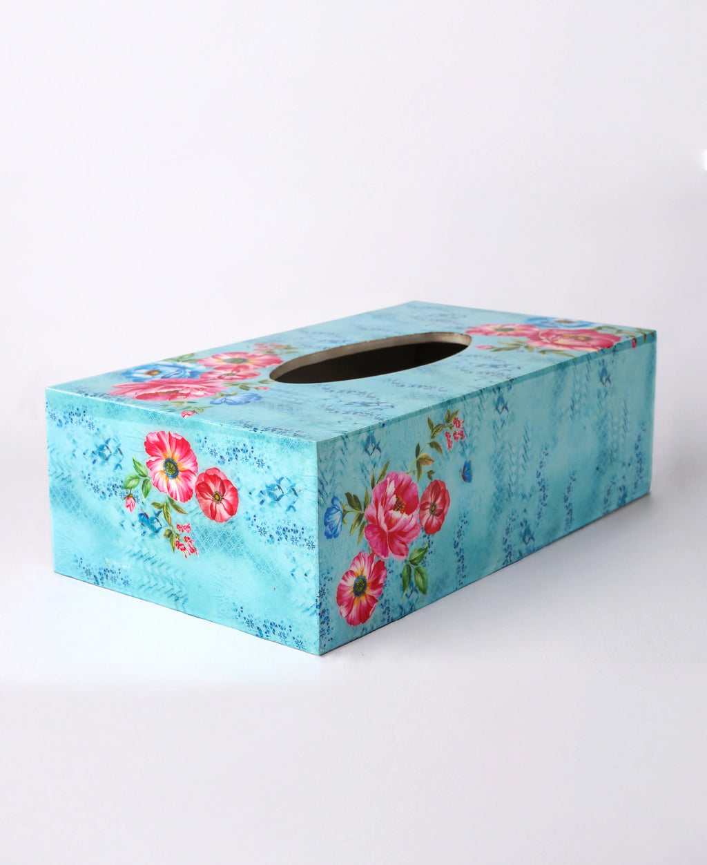 Poppy Bloom Tissue Box