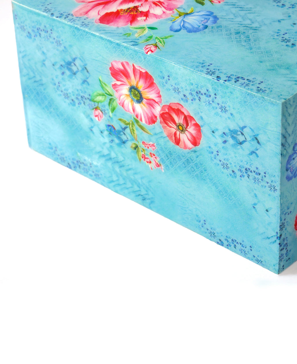 Poppy Bloom Tissue Box