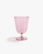 Rose Petal Bistro Glass — Set of 4