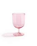 Rose Petal Bistro U Glass — Set of 4