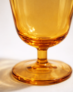 Marigold Bistro Glass — Set of 4