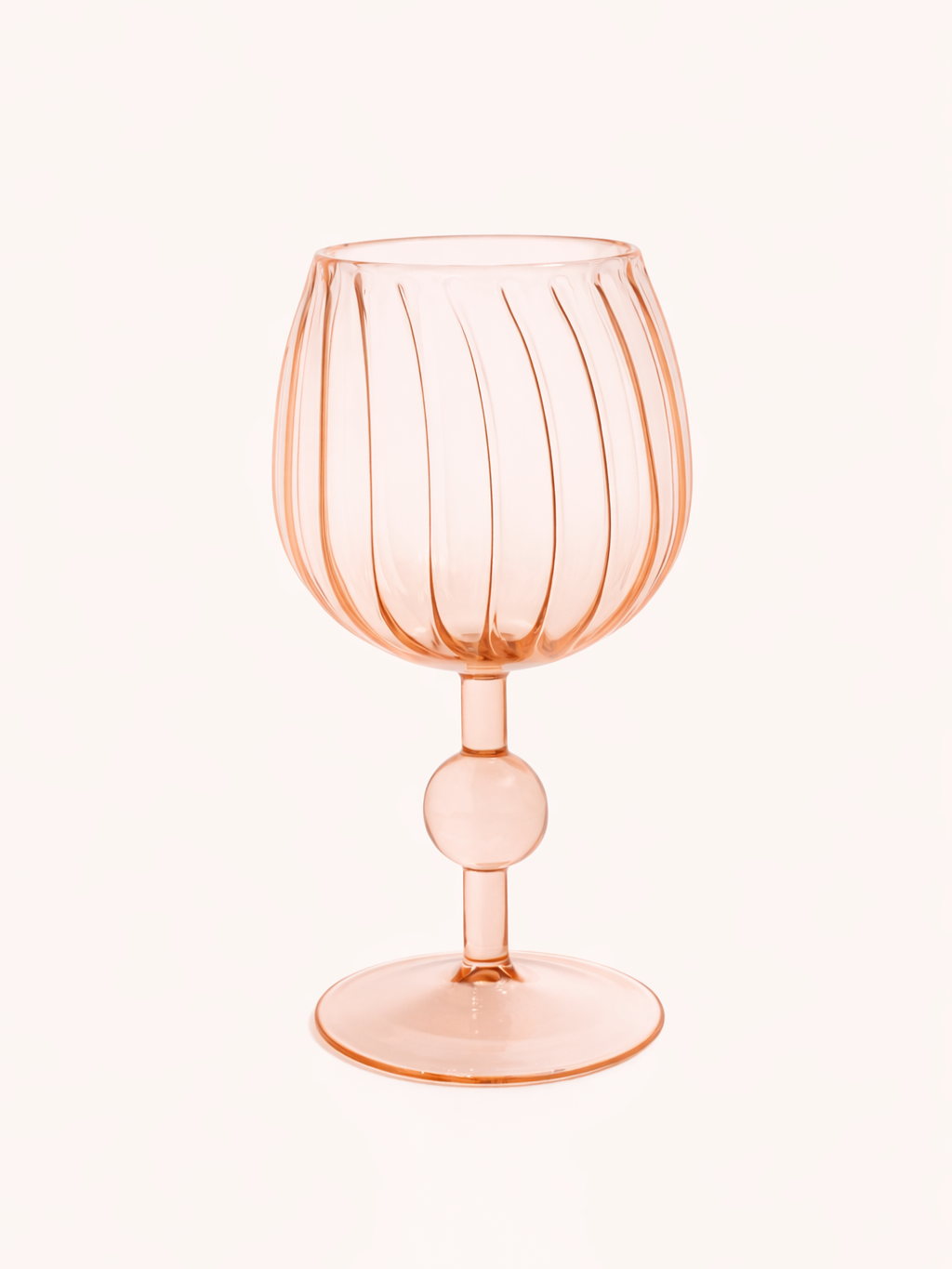 AMBER GOBLET Set Of 4