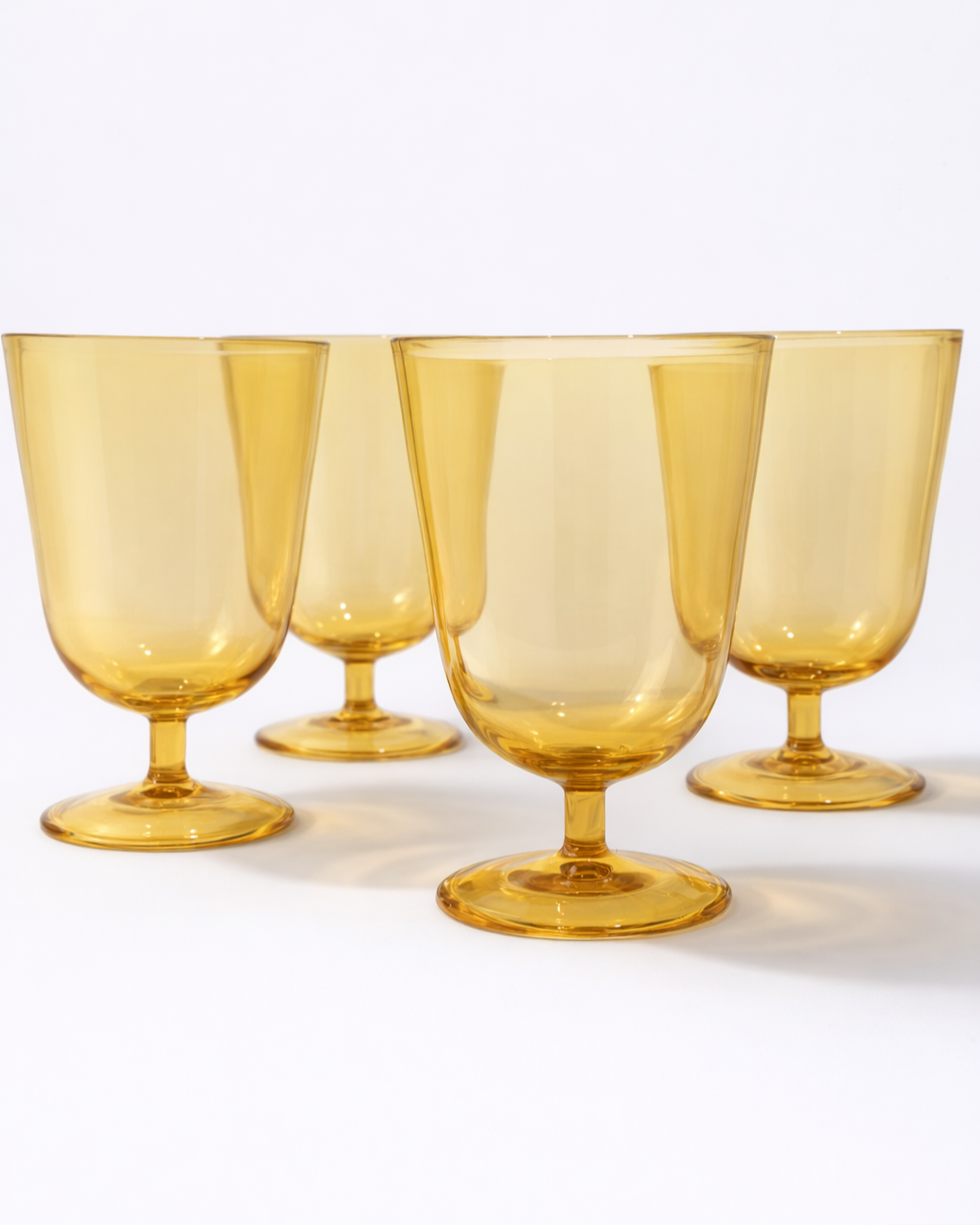 Marigold Bistro Glass — Set of 4