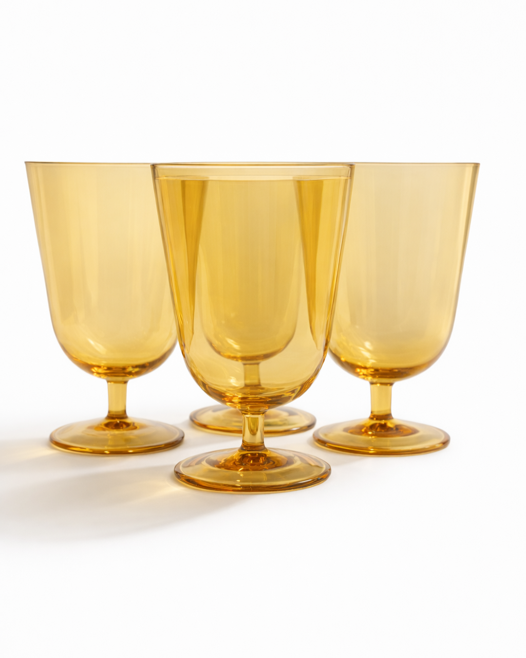 Marigold Bistro Glass — Set of 4
