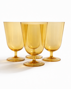 Marigold Bistro Glass — Set of 4