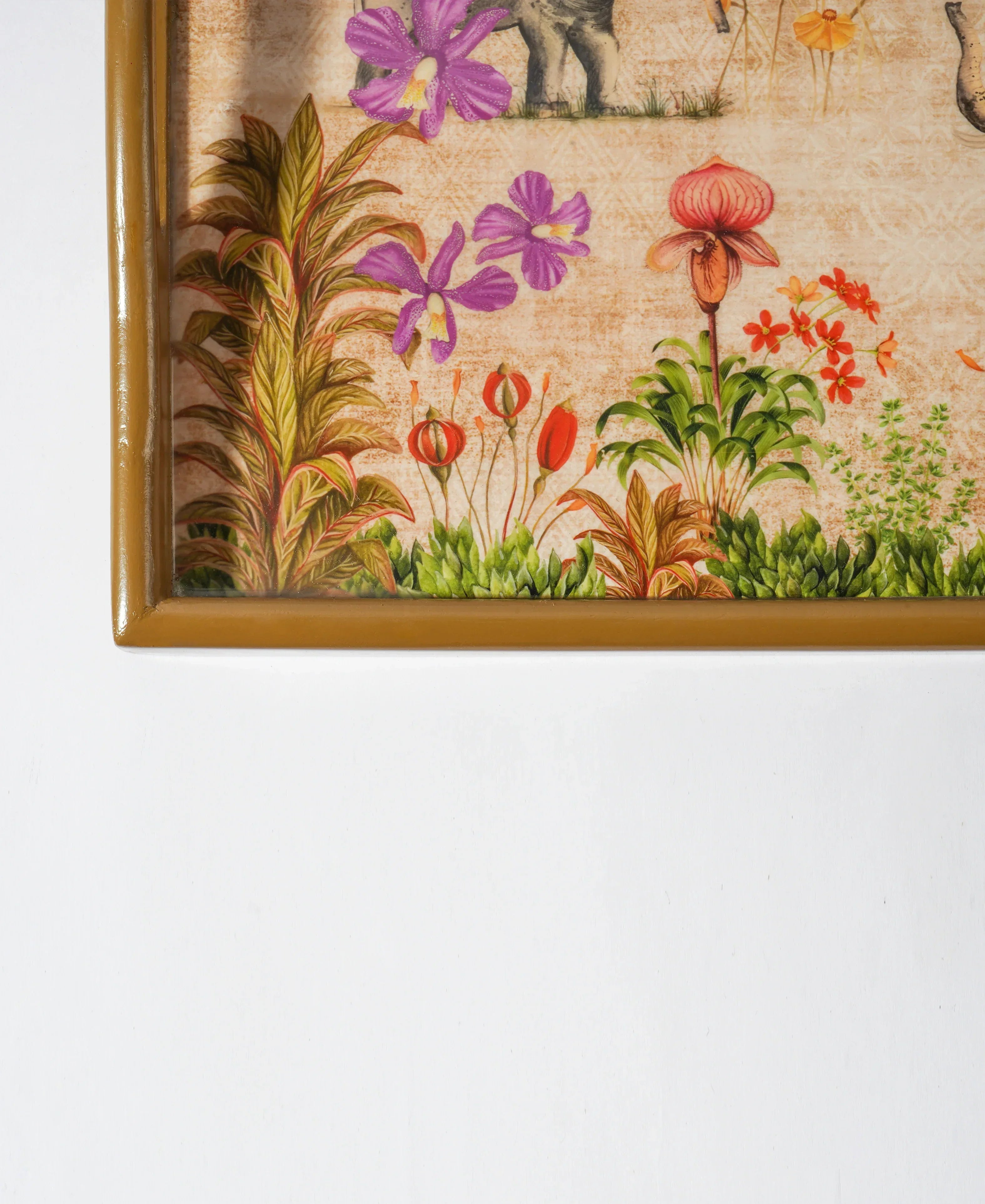 Elephant Tropical Tray-Extra Large
