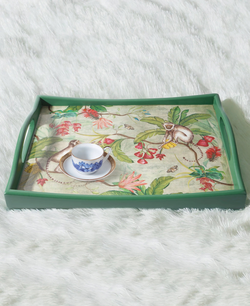 Vanar Vana Curved Wooden Tray – Extra Large